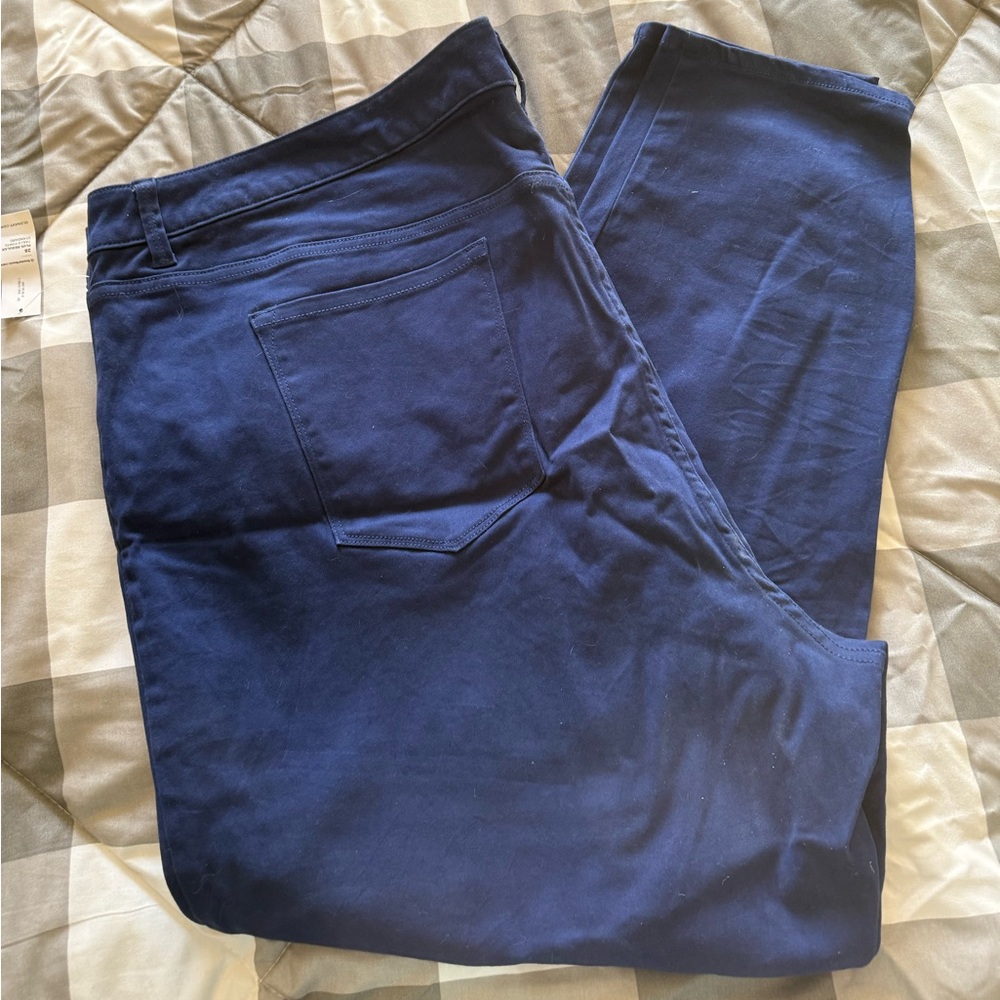 Old Navy Woman’s Plus Size Blue Pants Buttery Soft 28W NWT